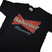 Load image into Gallery viewer, Vintage Budweiser Racing Graphic T Shirt - L
