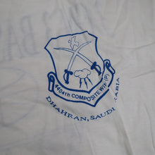 Load image into Gallery viewer, Vintage 90s 4404th Composite Wing (P) Saudi Arabia 3 on 3 Basketball T Shirt