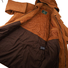 Load image into Gallery viewer, Vintage Orvis Nubuck Leather Toggle Duffle Coat - L