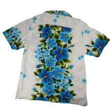 Load image into Gallery viewer, True Vintage Ui-Maikai Floral Bark Cloth Hawaiian Shirt - M