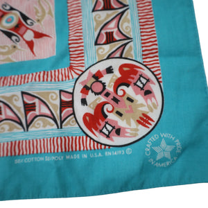 Vintage Southwestern Design Bandana - 21"