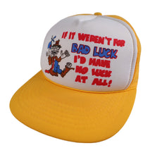 Load image into Gallery viewer, Vintage Bad Luck Mesh Trucker Hat - OS