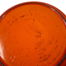 Load image into Gallery viewer, Vintage Descoware Cast Iron Enamel Flame Orange Ombre Dutch Oven - OS