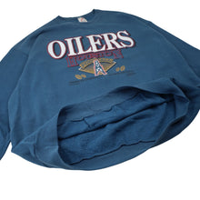 Load image into Gallery viewer, Vintage Houston Oilers Spellout Graphic Sweatshirt - XXL