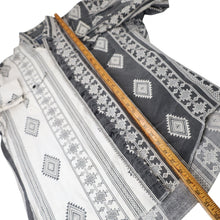 Load image into Gallery viewer, Vintage Wrangler Split Aztec Navajo Design Striped Western Shirt - L
