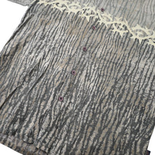 Load image into Gallery viewer, Vintage Y2k Baja Banana Tribal Allover Print Button Up Shirt - M