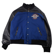Load image into Gallery viewer, Vintage Harley Davidson University Big Logo Embroidered Letterman Jacket - 3XL
