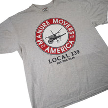 Load image into Gallery viewer, Vintage Manure Movers of American Union Graphic T Shirt - L