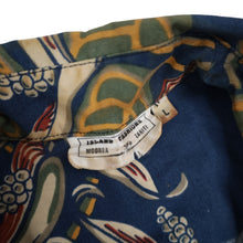 Load image into Gallery viewer, True Vintage Island Fashion Tahiti Tropical Hawaiian Shirt - L
