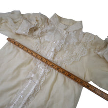 Load image into Gallery viewer, Vintage Gunne Sax Jessica's Gunnies Lace Button Up Shirt - W7