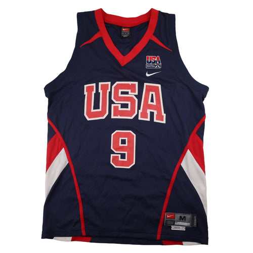 Vintage Nike Team USA Dwyane Wade Olympics Jersey - M