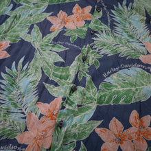 Load image into Gallery viewer, Vintage Harley Davidson Floral Hawaiian Button Up Shirt - XL
