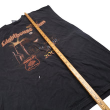Load image into Gallery viewer, Vintage Y2k Harley Davidson 6th Annual Lighthouse Run Graphic Muscle T - XL