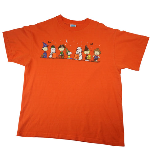Vintage Peanuts Halloween Graphic T Shirt - L