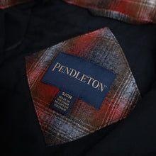 Load image into Gallery viewer, Pendleton Shadow Plaid Polyfill Quilted Wool Shirt Jacket - S
