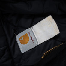 Load image into Gallery viewer, Vintage Carhartt Spellout Canvas Quilted Work Jacket - L