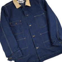 Load image into Gallery viewer, Vintage Sears Roebuck Blanket Lined Denim Chore Jacket Jacket - XL