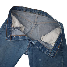 Load image into Gallery viewer, Vintage USA Made Levis 501 Distressed Denim Jeans - 34"x30"