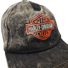 Load image into Gallery viewer, Vintage Harley Davidson Faded USA Made Logo Fitted Cap