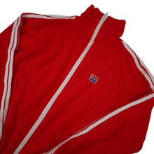 Load image into Gallery viewer, True Vintage 70s Warm Up USA Track Jacket - WMNS L