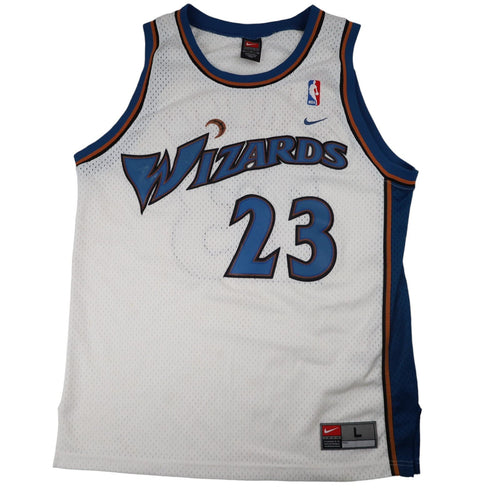 Vintage Nike Washington Wizards #23 Michael Jordan Basketball Jersey