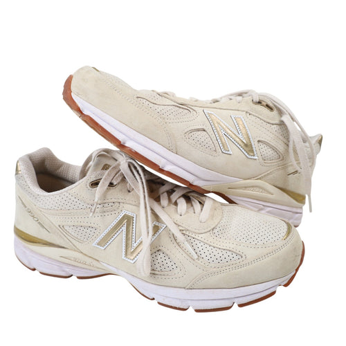 New Balance 990v4 Angora Sneakers - M12