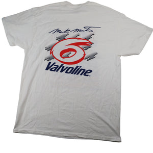 Vintage 1998 Nascar Mark Martin Valvoline Racing Graphic T Shirt - XL
