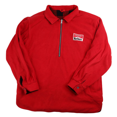 Vintage Marlboro Unlimited Reversible Fleece Sweater - L