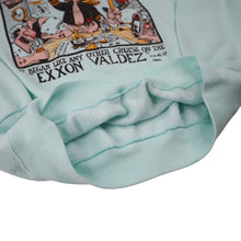Load image into Gallery viewer, True Vintage Exxon Valdez Oil Spill Drunk Pirates Graphic Sweatshirt - L
