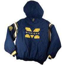 Load image into Gallery viewer, Vintage Pro Player University of Michigan Reversible Puffer Jacket