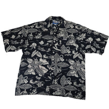 Load image into Gallery viewer, Vintage Quick Silver Allover Print Hawaiian Shirt - L