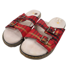 Load image into Gallery viewer, Dr. Martens Adalia Tartan Plaid Buckle Strap Sandals  - W10