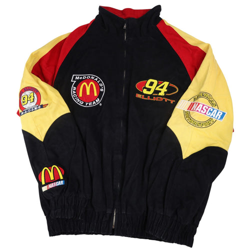 Vintage Logo Athletic #94 Bill Elliott McDonalds Racing Jacket - L