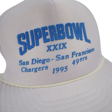 Load image into Gallery viewer, Vintage NFL Superbowl XXIX Mesh Snapback Hat
