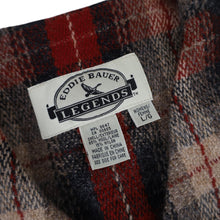 Load image into Gallery viewer, Vintage Eddie Bauer Legends Shadow Plaid Wool Vest - L