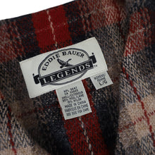 Load image into Gallery viewer, Vintage Eddie Bauer Legends Shadow Plaid Wool Vest - L