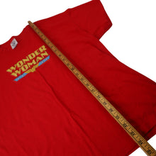 Load image into Gallery viewer, Vintage DC Comics Wonder Women Spellout Graphic T Shirt - YXL