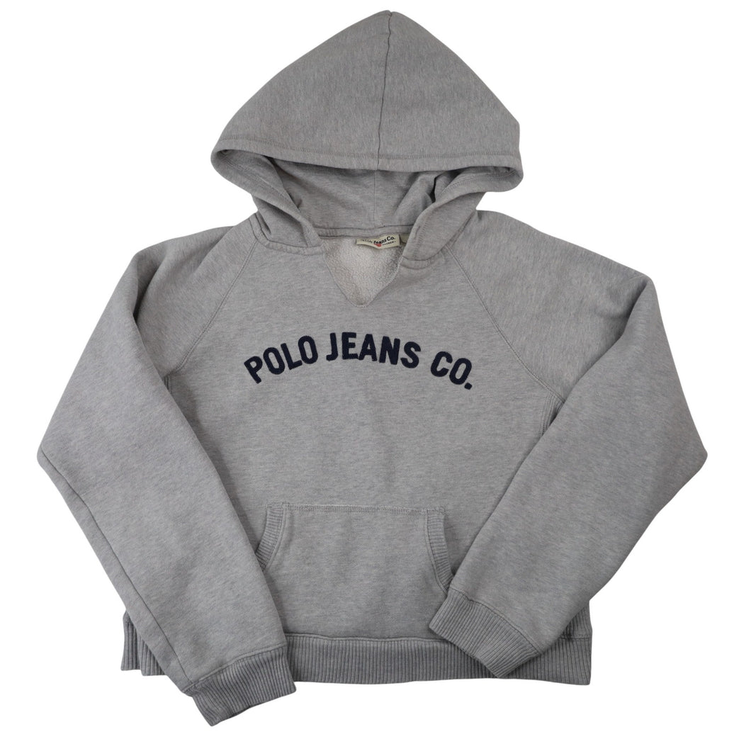 Vintage Polo Jeans Ralph Lauren Spellout Hoodie - L