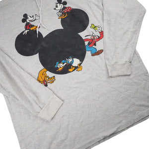 Vintage Disney Mickey Mouse Graphic Hoodie - XL