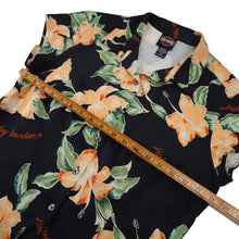 Load image into Gallery viewer, Vintage Harley Davidson x Tori Richards Silk Floral Button Up Shirt - WMNS M