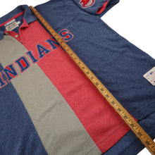 Load image into Gallery viewer, Vintage 90s MLB Mirage Cleveland Indians Spellout Polo - XL