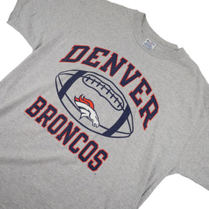 Vintage 90s Champion Denver Broncos Graphic T Shirt - XL