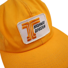 Load image into Gallery viewer, Vintage Highway Division Patch Mesh Snapback Trucker Hat - OS
