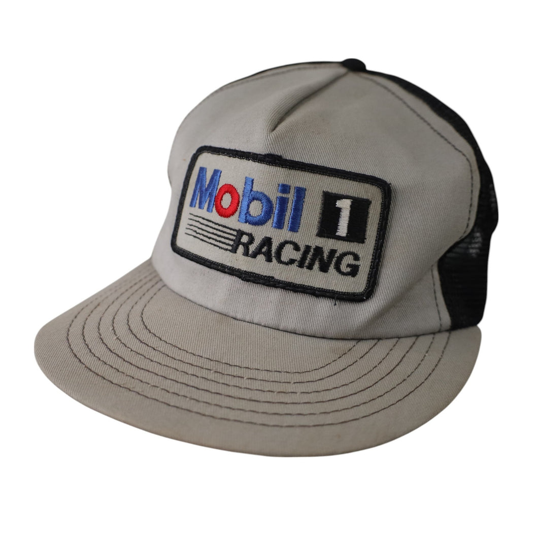Vintage Mobile 1 Racing Mesh Trucker Hat - OS