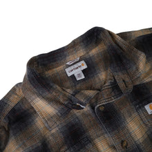 Load image into Gallery viewer, Carhartt Shadow Plaid Flannel Button Up Shirt - 2XLT
