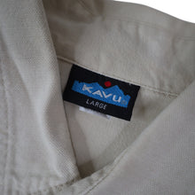 Load image into Gallery viewer, Vintage Kavu Canvas Button Up Adventure Shirt - L