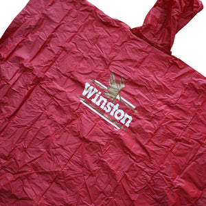 Vintage Winston Cigarettes Racing Rain Poncho - OS