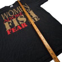 Load image into Gallery viewer, Vintage "Womens Adore Me, Fish Fear Me" Graphic T Shirt - XL