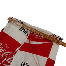 Load image into Gallery viewer, True Vintage 70s Coca Cola All Over Print Draw String Bell Bottom Pants - 27"x24"