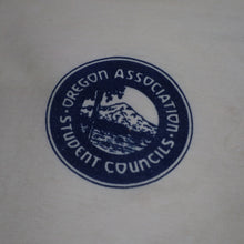 Load image into Gallery viewer, True Vintage Champion Oregon Association Student Councils Ringer T Shirt